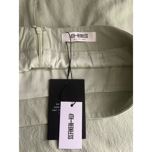 Anthropologie 4Th & Reckless Cheyanne Skirt Textured Midi Pencil Style Large - Picture 8 of 12